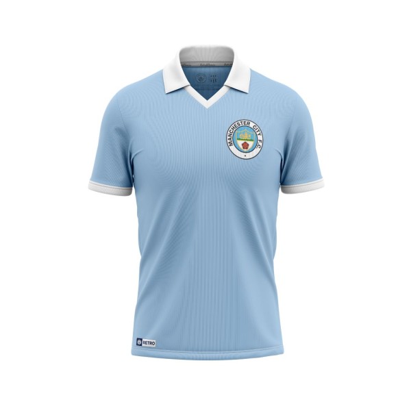 Vintage Manchester City 1970 Retro Trikot