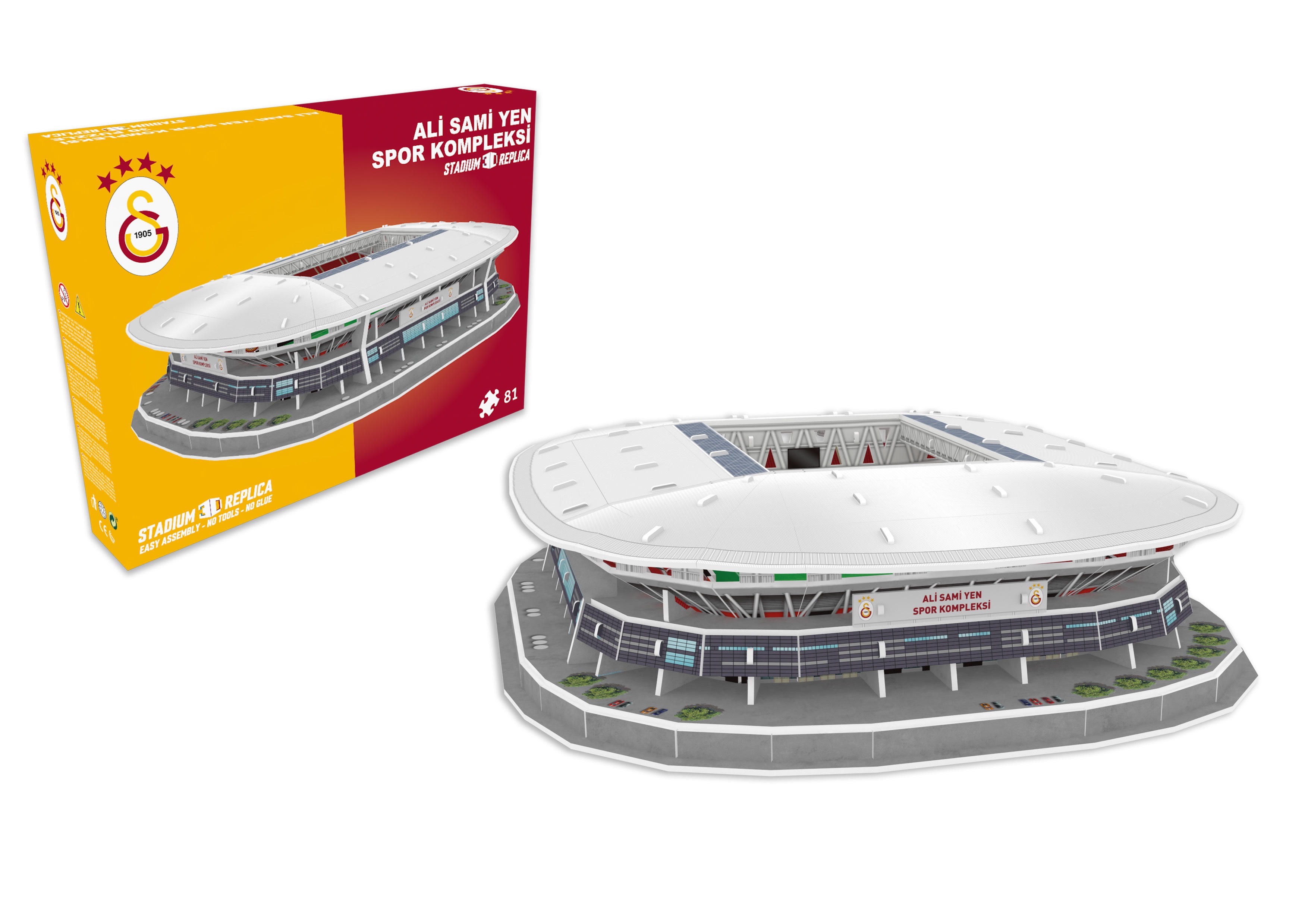 Galatasaray Stade 3D Puzzle – Découvrez le légendaire stade du