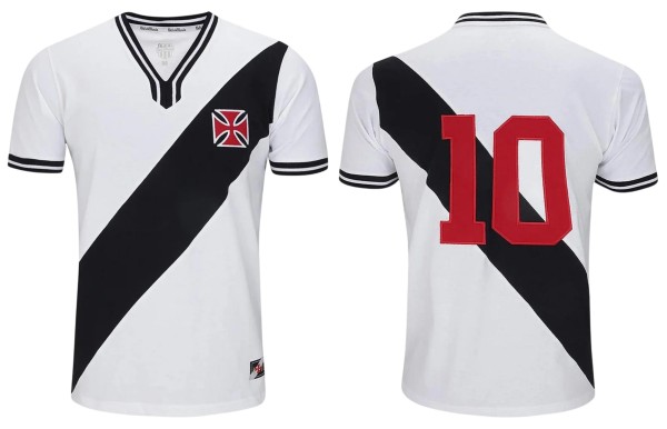 Vasco da Gama 1974 Nº10 Camisa Retro Trikot