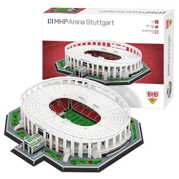 VfB Stuttgart MHP Arena 3D Puzzle | VfB Stuttgart Stadion 3D Puzzle