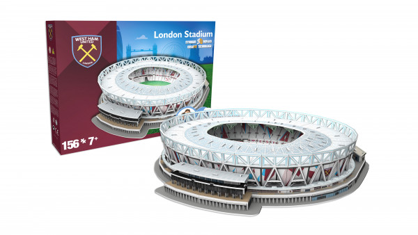 West Ham United 3D Stadion Puzzle | West Ham United London Stadion 3D Puzzle