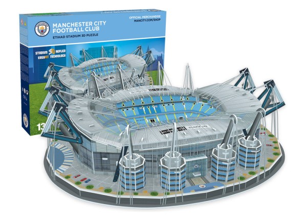 Manchester City 3D Stadion Puzzle | Manchester City Etihad Stadion 3D Puzzle