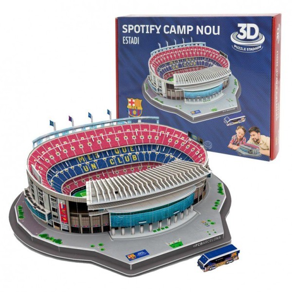 FC Barcelona Camp Nou 3D Puzzle | FC Barcelona 3D Stadion Puzzle