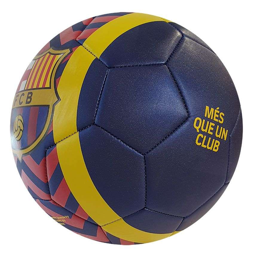 Barcelone Training Ballon Officiel FC Barcelone Drapeau | Taille 5 | Matériau Durable | Idéal Cadeau Fans Barça Cadeau Fan Barça