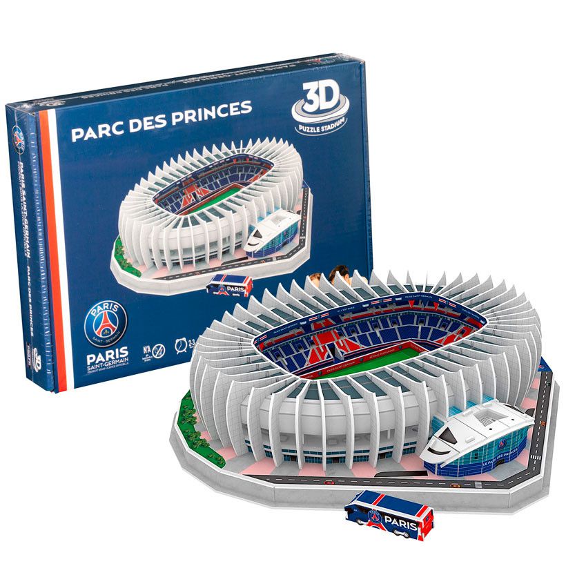Puzzle 3D PSG Paris Saint-Germain Parc des Princes : Une expérience unique  et divertissante pour les fans de football. Commandez maintenant, livraison  en 1 à 3 jours., Football-Legends