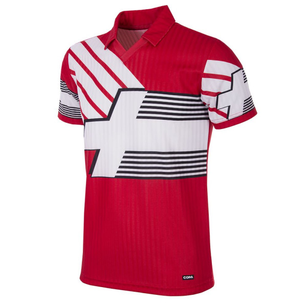 Schweiz 1990 - 92 Fussball Retro Trikot | Schweiz 1990 - 92 Retro Shirt | Suisse 1990 - 92 Maillot vintage | Svizzera 1990 - 92 Maglia retro