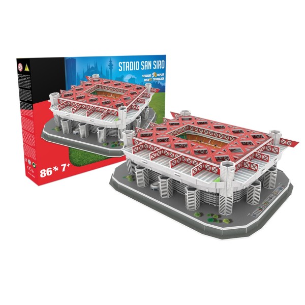 San Siro 3D Stadion Puzzle / AC Milano & Inter Milan Stadion 3D Puzzle