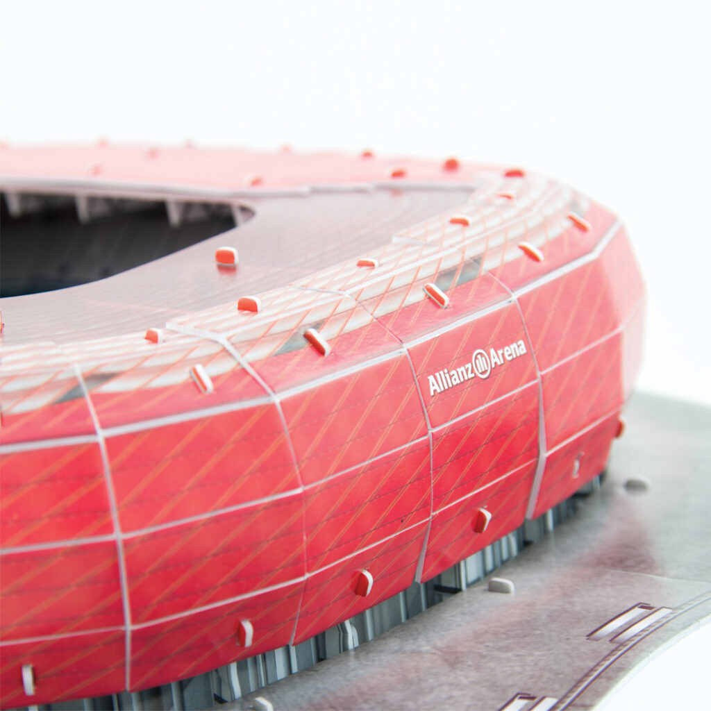 Puzzle Maquette du stade San Siro RED 86 pièces